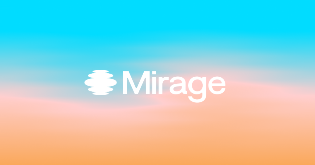 Mirage, Yapay Zekâ Destekli Video Düzenleme Platformu İçin 75 Milyon Dolar Yatırım Aldı