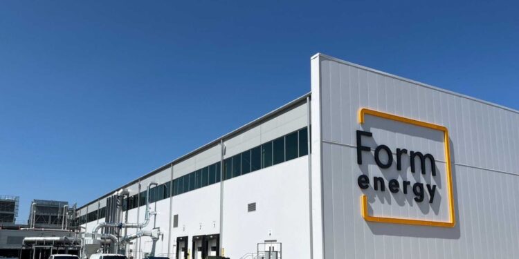 Form Energy, Uzun Süreli Enerji Depolama Vizyonuyla 750 Milyon Dolar Yatırım Aldı
